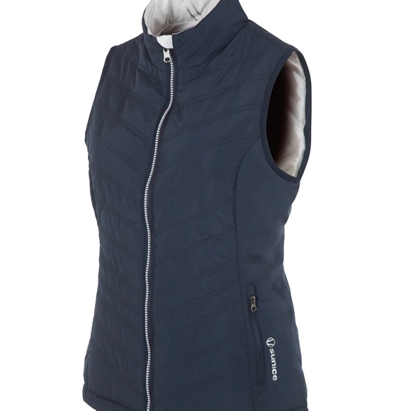 Sunice Women's Maci Climaloft Lightweight Thermal Reversible Vest XL - Picture 1 of 7